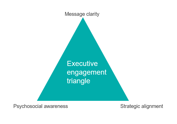 Executive engagement triangle