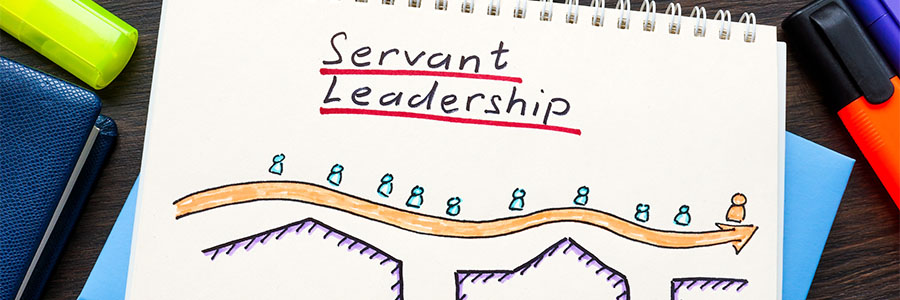 Servant leadership drawing