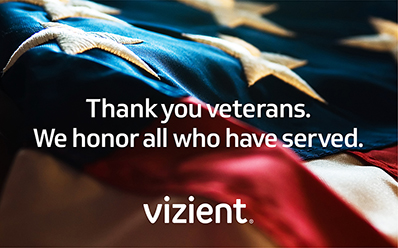 Thank you veterans. We honor all who have served.