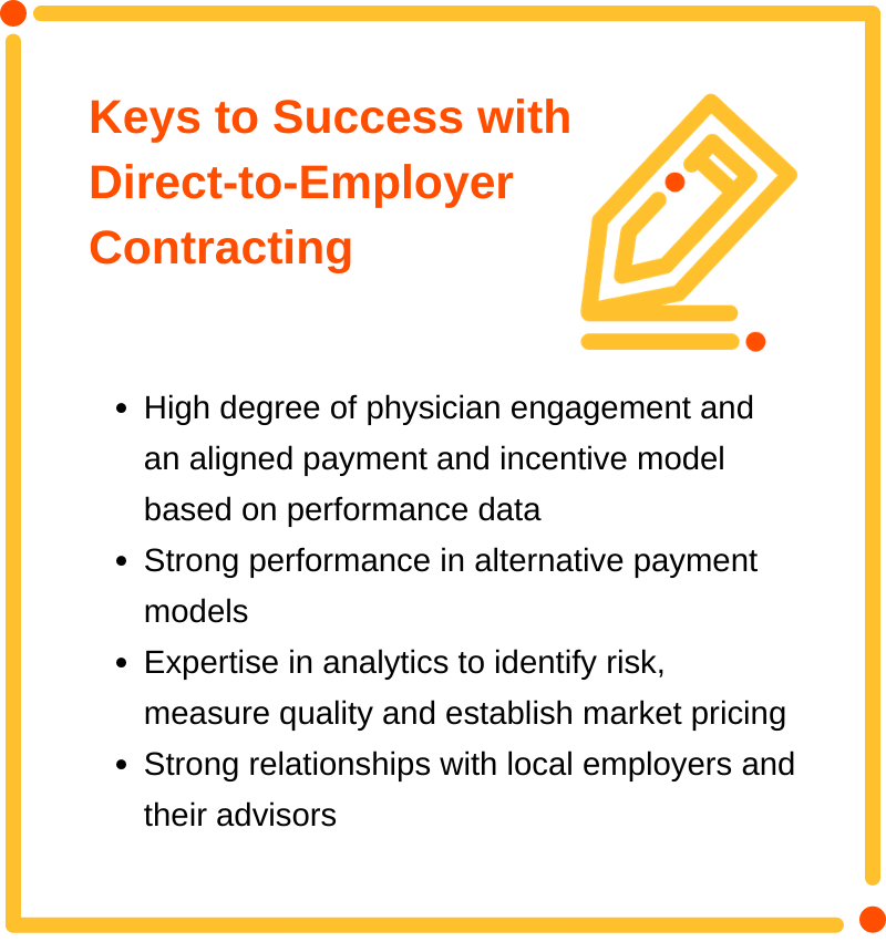 Keys to Success with Direct-to-Employer Contracting