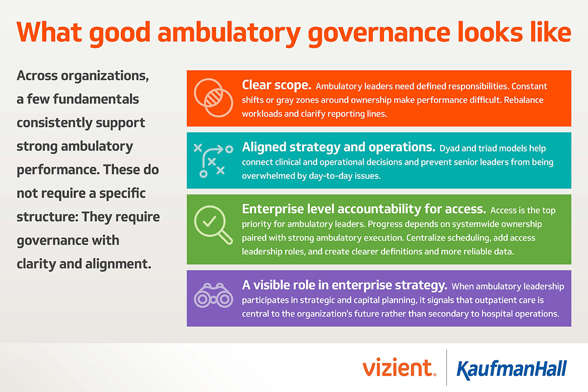 What good ambulatory governance looks like