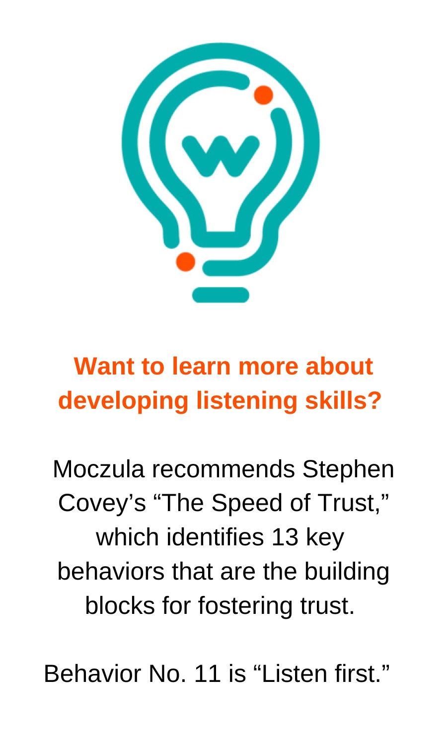 Want to learn more about
                            developing listening skills?