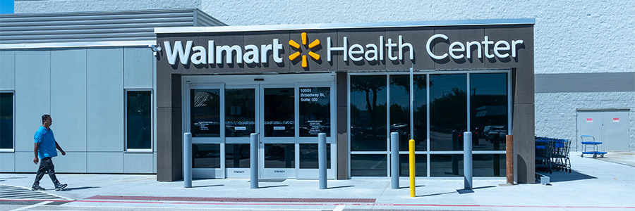 Walmart health center