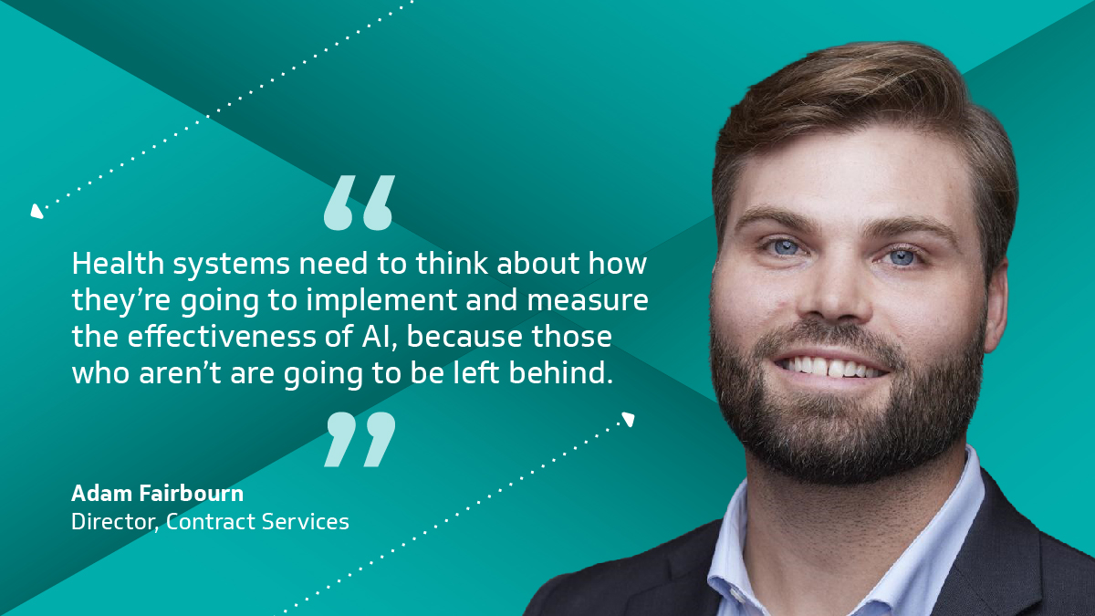 Quote Adam Fairbourn, Director, Contract Services